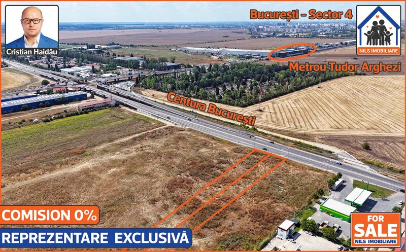 Ilfov Teren 20k mp intravilan situat intre centura si A0 - Berceni IF