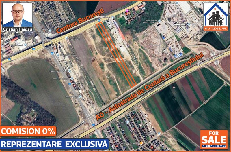 Ilfov Teren 20k mp intravilan situat intre centura si A0 - Berceni IF