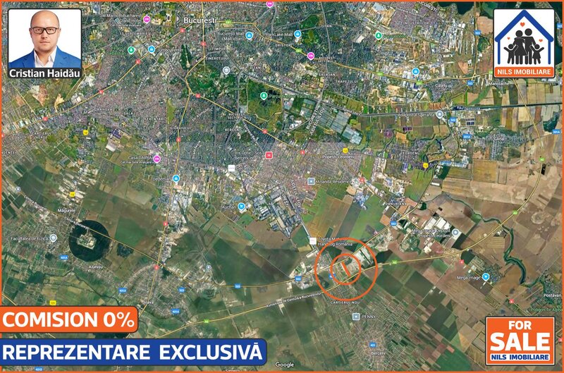 Ilfov Teren 20k mp intravilan situat intre centura si A0 - Berceni IF